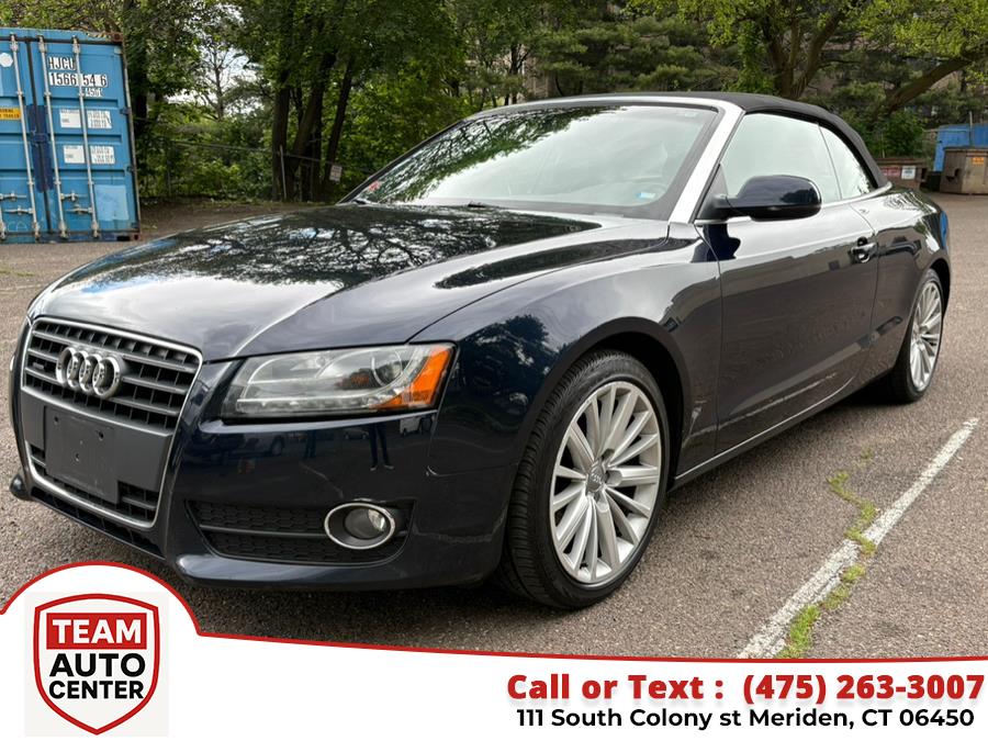 2010 Audi A5 2dr Cabriolet Auto quattro Premium Plus, available for sale in Meriden, Connecticut | T E A M Auto Center. Meriden, Connecticut 2010 Audi A5 2dr Cabriolet Auto quattro Premium Plus, available for sale in Meriden, Connecticut | T E A M Auto Center. Meriden, Connecticut