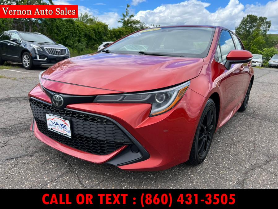 2020 Toyota Corolla Hatchback SE CVT (Natl), available for sale in Manchester, Connecticut | Vernon Auto Sale & Service. Manchester, Connecticut 2020 Toyota Corolla Hatchback SE CVT (Natl), available for sale in Manchester, Connecticut | Vernon Auto Sale & Service. Manchester, Connecticut