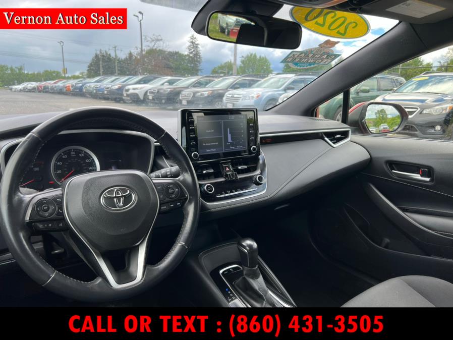 2020 Toyota Corolla Hatchback SE CVT (Natl), available for sale in Manchester, Connecticut | Vernon Auto Sale & Service. Manchester, Connecticut 2020 Toyota Corolla Hatchback SE CVT (Natl), available for sale in Manchester, Connecticut | Vernon Auto Sale & Service. Manchester, Connecticut