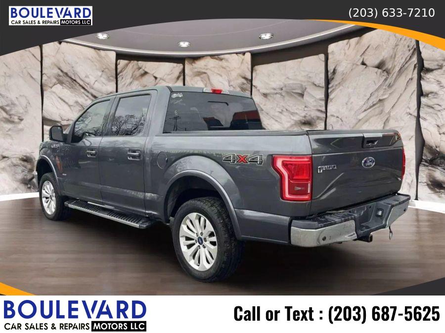 2015 Ford F150 Supercrew Cab Lariat Pickup 4D 5 1/2 ft, available for sale in New Haven, Connecticut | Boulevard Motors LLC. New Haven, Connecticut 2015 Ford F150 Supercrew Cab Lariat Pickup 4D 5 1/2 ft, available for sale in New Haven, Connecticut | Boulevard Motors LLC. New Haven, Connecticut