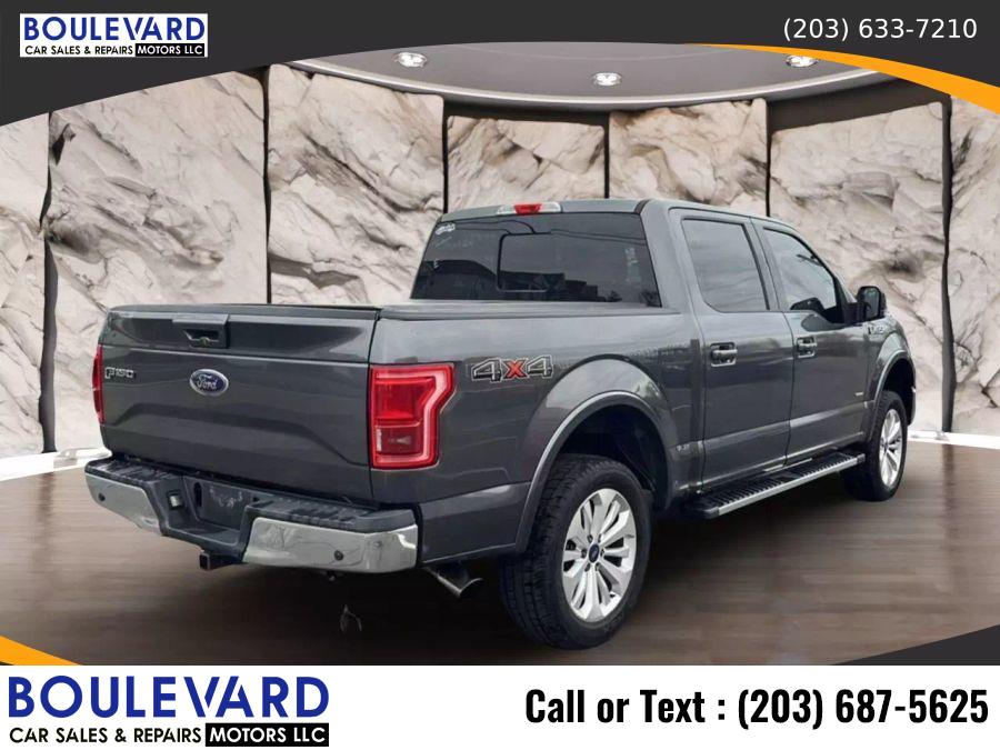 2015 Ford F150 Supercrew Cab Lariat Pickup 4D 5 1/2 ft, available for sale in New Haven, Connecticut | Boulevard Motors LLC. New Haven, Connecticut 2015 Ford F150 Supercrew Cab Lariat Pickup 4D 5 1/2 ft, available for sale in New Haven, Connecticut | Boulevard Motors LLC. New Haven, Connecticut