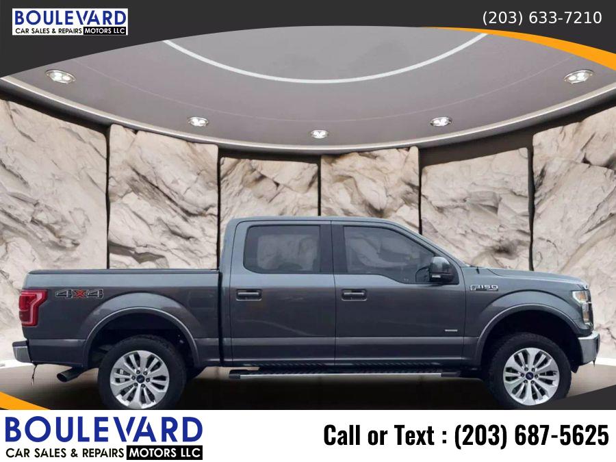 2015 Ford F150 Supercrew Cab Lariat Pickup 4D 5 1/2 ft, available for sale in New Haven, Connecticut | Boulevard Motors LLC. New Haven, Connecticut 2015 Ford F150 Supercrew Cab Lariat Pickup 4D 5 1/2 ft, available for sale in New Haven, Connecticut | Boulevard Motors LLC. New Haven, Connecticut
