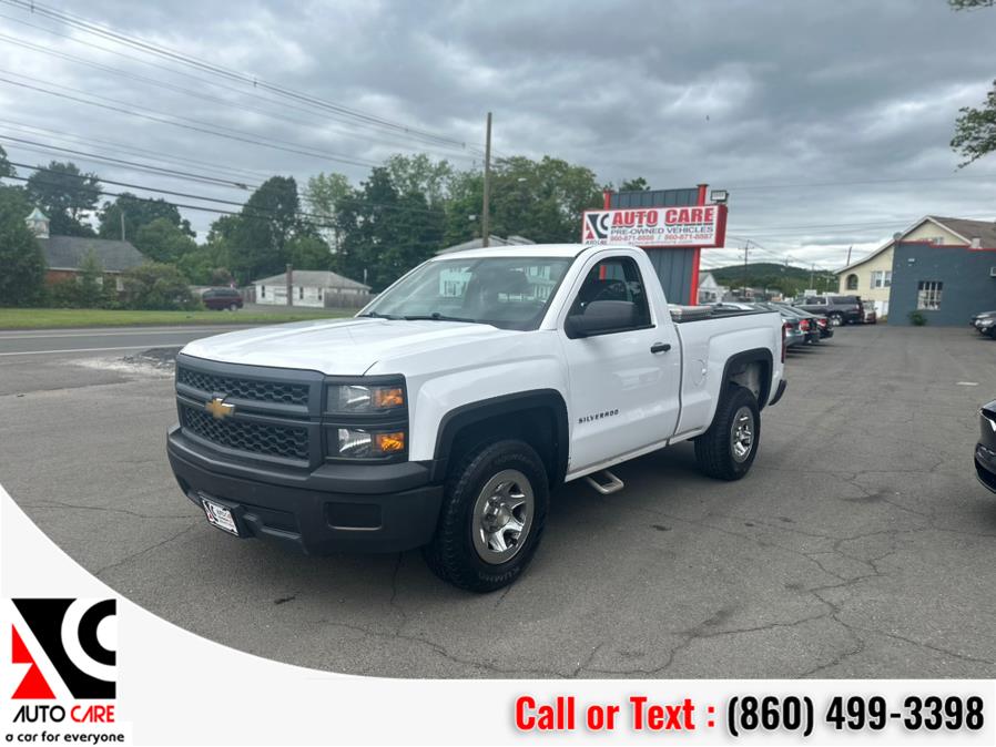 2014 Chevrolet Silverado 1500 2WD Reg Cab 119.0" Work Truck w/1WT, available for sale in Vernon , Connecticut | Auto Care Motors. Vernon , Connecticut 2014 Chevrolet Silverado 1500 2WD Reg Cab 119.0" Work Truck w/1WT, available for sale in Vernon , Connecticut | Auto Care Motors. Vernon , Connecticut