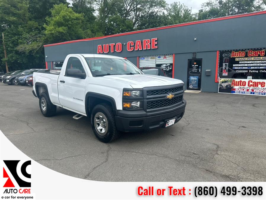 2014 Chevrolet Silverado 1500 2WD Reg Cab 119.0" Work Truck w/1WT, available for sale in Vernon , Connecticut | Auto Care Motors. Vernon , Connecticut 2014 Chevrolet Silverado 1500 2WD Reg Cab 119.0" Work Truck w/1WT, available for sale in Vernon , Connecticut | Auto Care Motors. Vernon , Connecticut