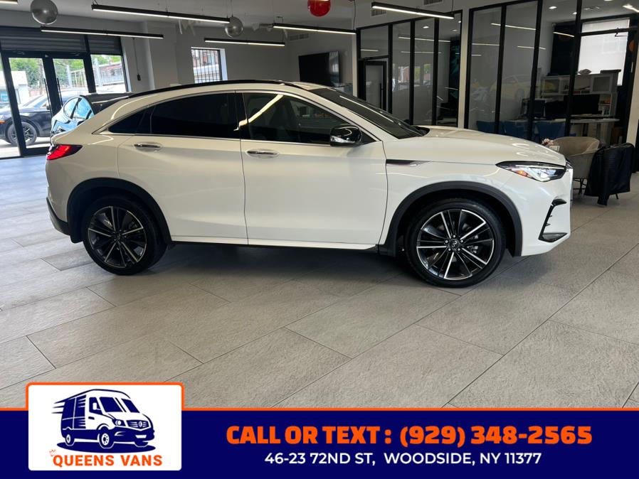2023 INFINITI QX55 LUXE AWD, available for sale in Woodside, New York | Queens Vans LLC. Woodside, New York 2023 INFINITI QX55 LUXE AWD, available for sale in Woodside, New York | Queens Vans LLC. Woodside, New York