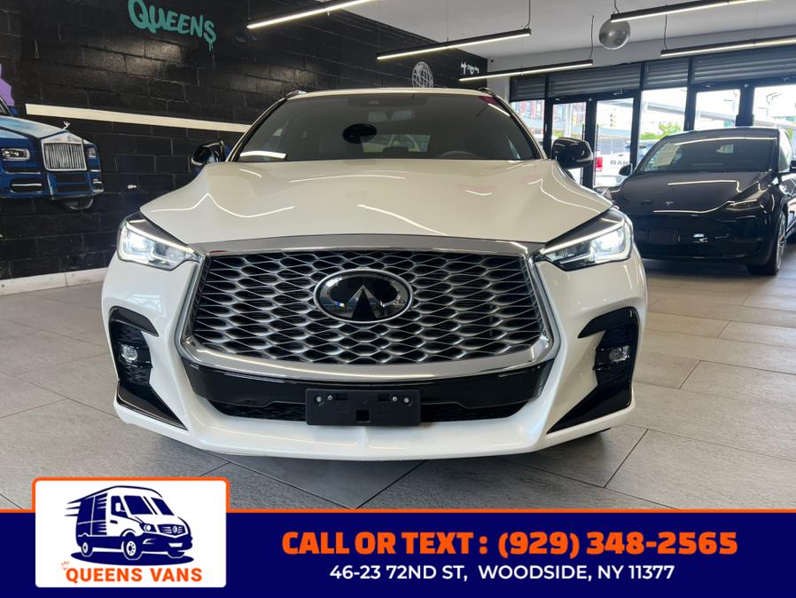2023 INFINITI QX55 LUXE AWD, available for sale in Woodside, New York | Queens Vans LLC. Woodside, New York 2023 INFINITI QX55 LUXE AWD, available for sale in Woodside, New York | Queens Vans LLC. Woodside, New York