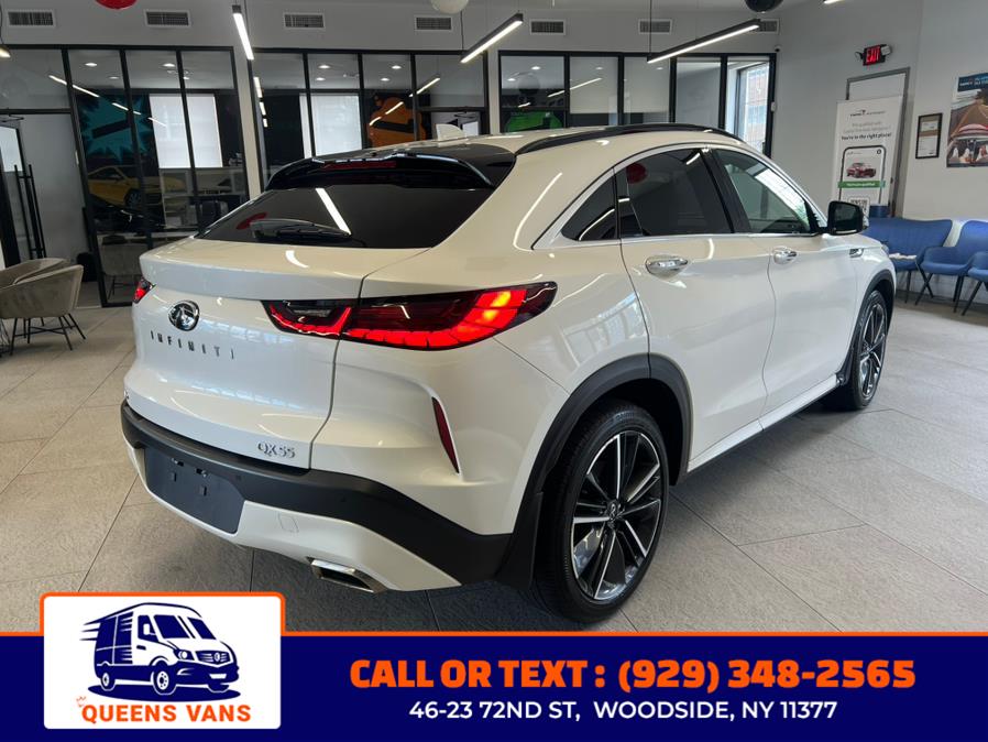 2023 INFINITI QX55 LUXE AWD, available for sale in Woodside, New York | Queens Vans LLC. Woodside, New York 2023 INFINITI QX55 LUXE AWD, available for sale in Woodside, New York | Queens Vans LLC. Woodside, New York