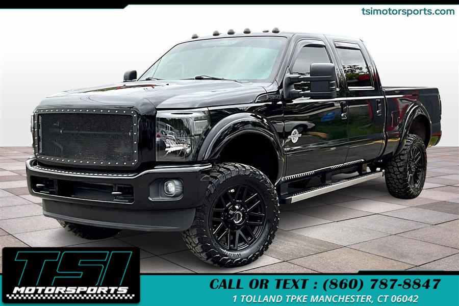 2016 Ford Super Duty F-350 SRW 4WD Crew Cab 156" Lariat, available for sale in Manchester, Connecticut | TSI Motorsports. Manchester, Connecticut