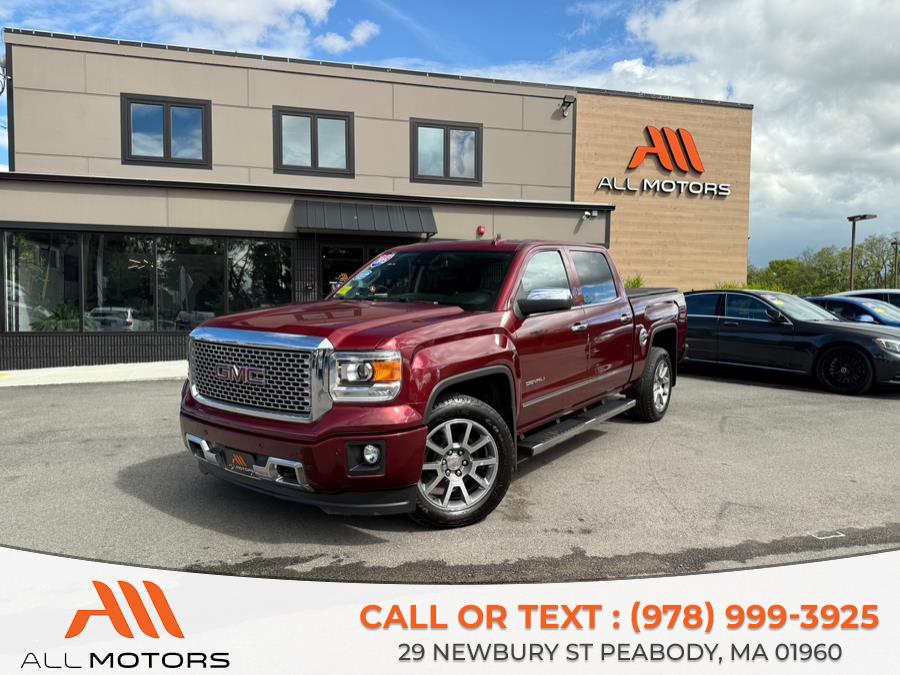 Used 2015 GMC Sierra 1500 in Peabody, Massachusetts | All Motors. Peabody, Massachusetts