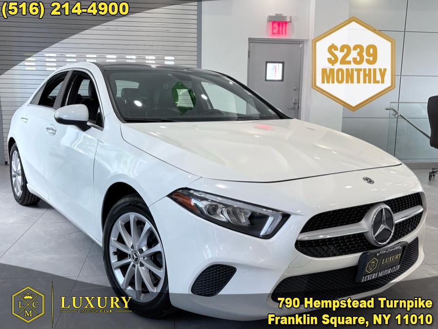 2019 Mercedes-Benz A-Class A 220 4MATIC Sedan, available for sale in Franklin Square, New York | Luxury Motor Club. Franklin Square, New York 2019 Mercedes-Benz A-Class A 220 4MATIC Sedan, available for sale in Franklin Square, New York | Luxury Motor Club. Franklin Square, New York