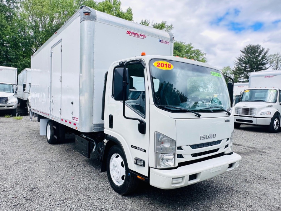 2018 ISUZU NQR 20FT BOX + LIFT GATE + SIDE DOOR 17995 GVW, available for sale in South Amboy, New Jersey | NJ Truck Spot. South Amboy, New Jersey 2018 ISUZU NQR 20FT BOX + LIFT GATE + SIDE DOOR 17995 GVW, available for sale in South Amboy, New Jersey | NJ Truck Spot. South Amboy, New Jersey