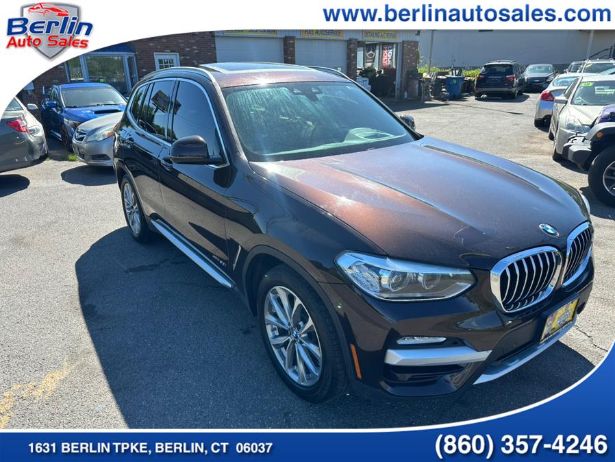 2018 BMW X3 xDrive30i Sports Activity Vehicle, available for sale in Berlin, Connecticut | Berlin Auto Sales LLC. Berlin, Connecticut 2018 BMW X3 xDrive30i Sports Activity Vehicle, available for sale in Berlin, Connecticut | Berlin Auto Sales LLC. Berlin, Connecticut