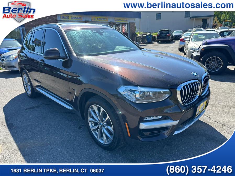 2018 BMW X3 xDrive30i Sports Activity Vehicle, available for sale in Berlin, Connecticut | Berlin Auto Sales LLC. Berlin, Connecticut 2018 BMW X3 xDrive30i Sports Activity Vehicle, available for sale in Berlin, Connecticut | Berlin Auto Sales LLC. Berlin, Connecticut