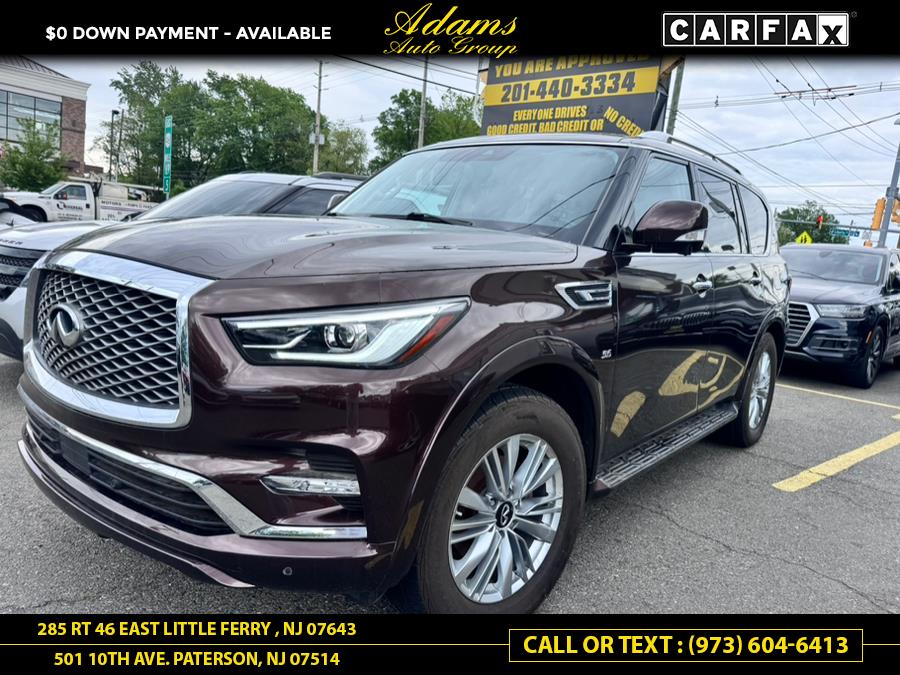 2019 INFINITI QX80 LUXE AWD, available for sale in Little Ferry , New Jersey | Adams Auto Group . Little Ferry , New Jersey 2019 INFINITI QX80 LUXE AWD, available for sale in Little Ferry , New Jersey | Adams Auto Group . Little Ferry , New Jersey