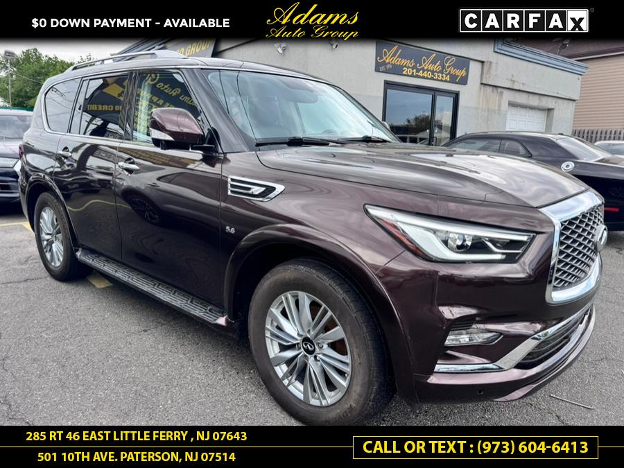 2019 INFINITI QX80 LUXE AWD, available for sale in Little Ferry , New Jersey | Adams Auto Group . Little Ferry , New Jersey 2019 INFINITI QX80 LUXE AWD, available for sale in Little Ferry , New Jersey | Adams Auto Group . Little Ferry , New Jersey