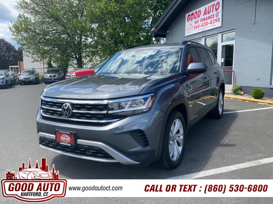 2021 Volkswagen Atlas 2.0T SE w/Technology 4MOTION *Ltd Avail*, available for sale in Hartford, Connecticut | Good Auto LLC. Hartford, Connecticut