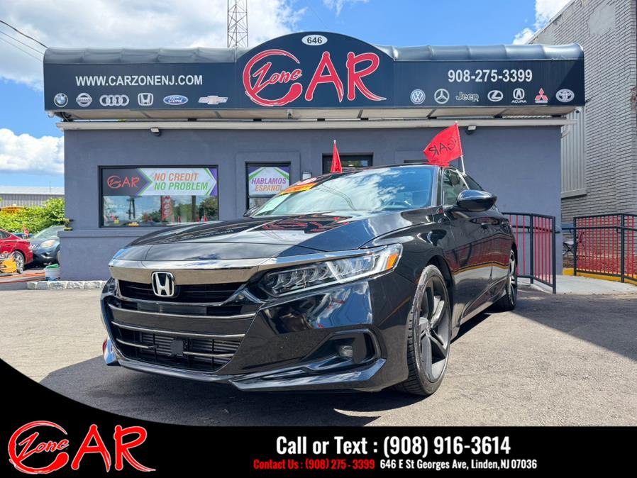 2022 Honda Accord Sedan Sport 1.5T CVT, available for sale in Linden, New Jersey | Car Zone. Linden, New Jersey 2022 Honda Accord Sedan Sport 1.5T CVT, available for sale in Linden, New Jersey | Car Zone. Linden, New Jersey
