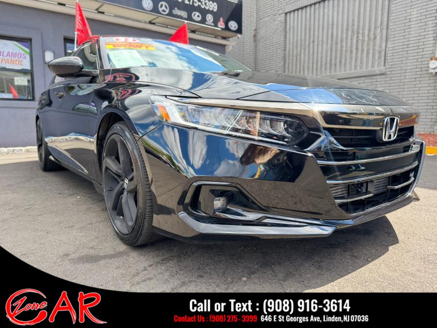 2022 Honda Accord Sedan Sport 1.5T CVT, available for sale in Linden, New Jersey | Car Zone. Linden, New Jersey 2022 Honda Accord Sedan Sport 1.5T CVT, available for sale in Linden, New Jersey | Car Zone. Linden, New Jersey