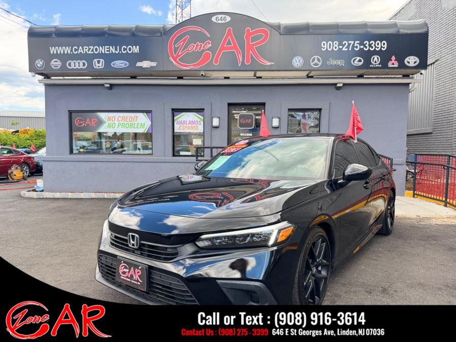 2022 Honda Civic Sedan Sport CVT, available for sale in Linden, New Jersey | Car Zone. Linden, New Jersey 2022 Honda Civic Sedan Sport CVT, available for sale in Linden, New Jersey | Car Zone. Linden, New Jersey