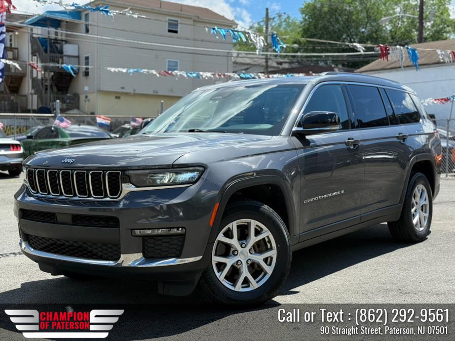 2021 Jeep Grand Cherokee L Limited 4x4, available for sale in Paterson, New Jersey | Champion of Paterson. Paterson, New Jersey 2021 Jeep Grand Cherokee L Limited 4x4, available for sale in Paterson, New Jersey | Champion of Paterson. Paterson, New Jersey