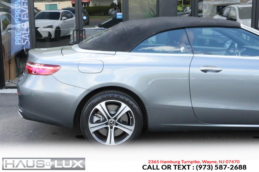 2018 Mercedes-Benz E-Class E 400 4MATIC Cabriolet, available for sale in Wayne, New Jersey | Haus of Lux. Wayne, New Jersey 2018 Mercedes-Benz E-Class E 400 4MATIC Cabriolet, available for sale in Wayne, New Jersey | Haus of Lux. Wayne, New Jersey