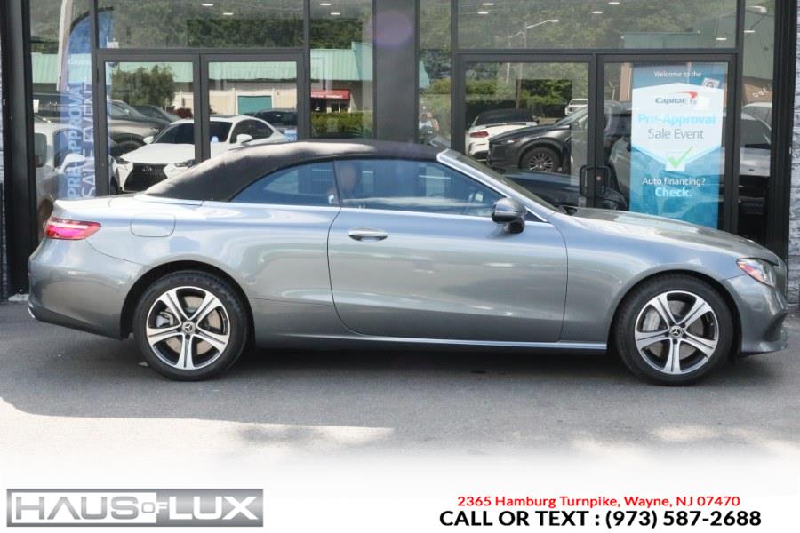 2018 Mercedes-Benz E-Class E 400 4MATIC Cabriolet, available for sale in Wayne, New Jersey | Haus of Lux. Wayne, New Jersey 2018 Mercedes-Benz E-Class E 400 4MATIC Cabriolet, available for sale in Wayne, New Jersey | Haus of Lux. Wayne, New Jersey