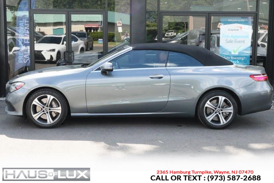 2018 Mercedes-Benz E-Class E 400 4MATIC Cabriolet, available for sale in Wayne, New Jersey | Haus of Lux. Wayne, New Jersey 2018 Mercedes-Benz E-Class E 400 4MATIC Cabriolet, available for sale in Wayne, New Jersey | Haus of Lux. Wayne, New Jersey