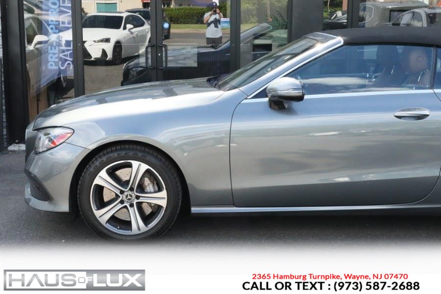 2018 Mercedes-Benz E-Class E 400 4MATIC Cabriolet, available for sale in Wayne, New Jersey | Haus of Lux. Wayne, New Jersey 2018 Mercedes-Benz E-Class E 400 4MATIC Cabriolet, available for sale in Wayne, New Jersey | Haus of Lux. Wayne, New Jersey