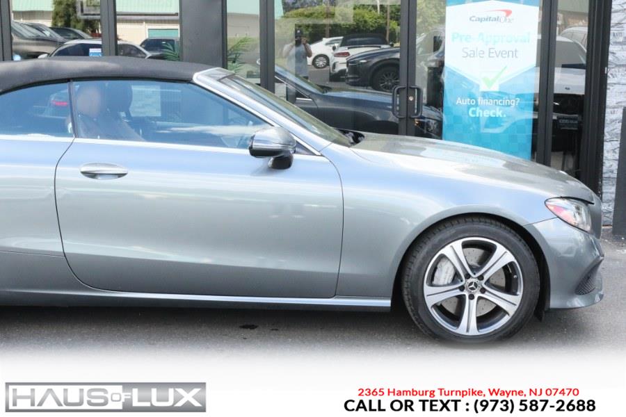 2018 Mercedes-Benz E-Class E 400 4MATIC Cabriolet, available for sale in Wayne, New Jersey | Haus of Lux. Wayne, New Jersey 2018 Mercedes-Benz E-Class E 400 4MATIC Cabriolet, available for sale in Wayne, New Jersey | Haus of Lux. Wayne, New Jersey