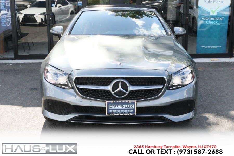 2018 Mercedes-Benz E-Class E 400 4MATIC Cabriolet, available for sale in Wayne, New Jersey | Haus of Lux. Wayne, New Jersey 2018 Mercedes-Benz E-Class E 400 4MATIC Cabriolet, available for sale in Wayne, New Jersey | Haus of Lux. Wayne, New Jersey