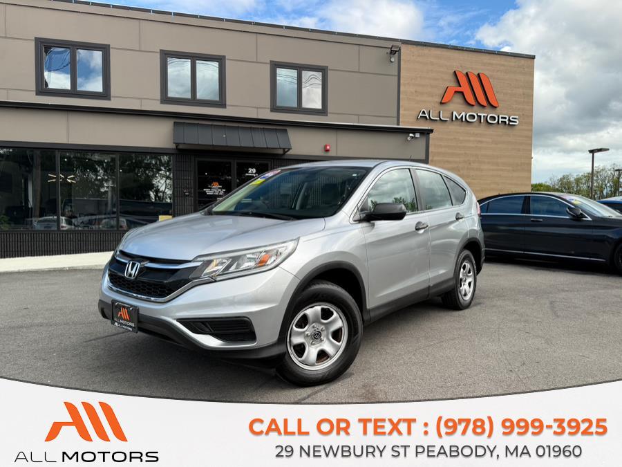 2016 Honda CR-V 2WD 5dr LX, available for sale in Peabody, Massachusetts | All Motors. Peabody, Massachusetts