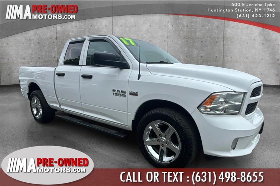 2017 Ram 1500 Express 4x4 Quad Cab 6''4" Box, available for sale in Huntington Station, New York | M & A Motors. Huntington Station, New York 2017 Ram 1500 Express 4x4 Quad Cab 6''4" Box, available for sale in Huntington Station, New York | M & A Motors. Huntington Station, New York