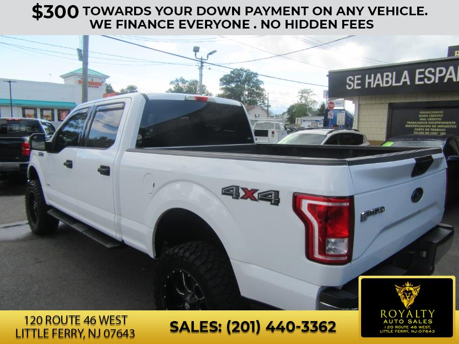 2015 Ford F-150 4WD SuperCrew 157" XLT, available for sale in Little Ferry, New Jersey | Royalty Auto Sales. Little Ferry, New Jersey 2015 Ford F-150 4WD SuperCrew 157" XLT, available for sale in Little Ferry, New Jersey | Royalty Auto Sales. Little Ferry, New Jersey