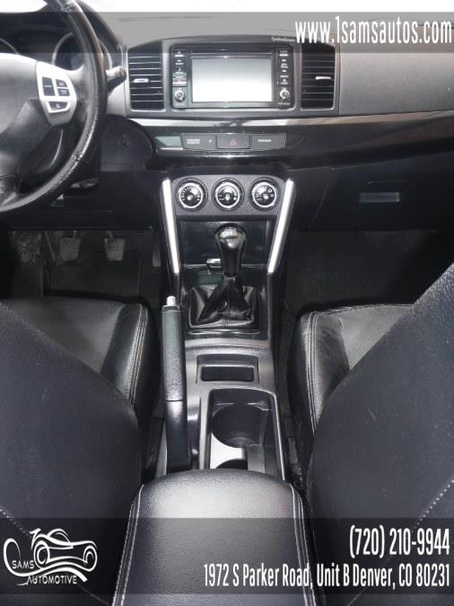 2016 Mitsubishi Lancer 4dr Sdn Man GT FWD, available for sale in Denver, Colorado | Sam's Automotive. Denver, Colorado 2016 Mitsubishi Lancer 4dr Sdn Man GT FWD, available for sale in Denver, Colorado | Sam's Automotive. Denver, Colorado