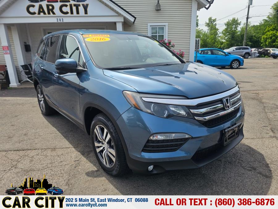 2016 Honda Pilot AWD 4dr EX-L, available for sale in East Windsor, Connecticut | Car City LLC. East Windsor, Connecticut 2016 Honda Pilot AWD 4dr EX-L, available for sale in East Windsor, Connecticut | Car City LLC. East Windsor, Connecticut