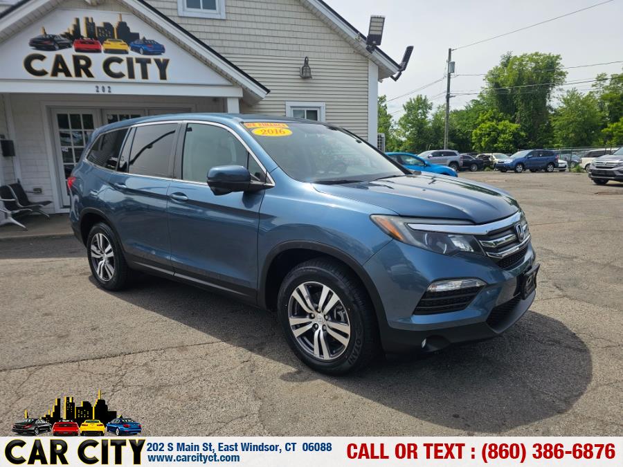 2016 Honda Pilot AWD 4dr EX-L, available for sale in East Windsor, Connecticut | Car City LLC. East Windsor, Connecticut 2016 Honda Pilot AWD 4dr EX-L, available for sale in East Windsor, Connecticut | Car City LLC. East Windsor, Connecticut