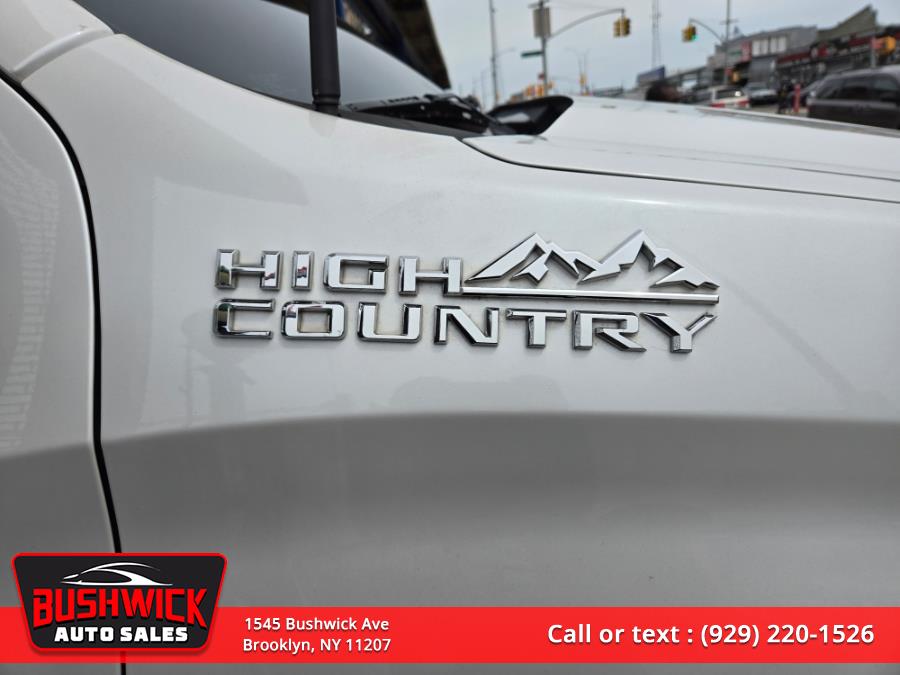 2019 Chevrolet Silverado 1500 4WD Crew Cab 147" High Country, available for sale in Brooklyn, New York | Bushwick Auto Sales LLC. Brooklyn, New York 2019 Chevrolet Silverado 1500 4WD Crew Cab 147" High Country, available for sale in Brooklyn, New York | Bushwick Auto Sales LLC. Brooklyn, New York