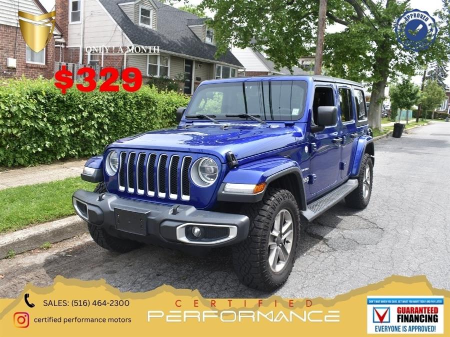 2018 Jeep Wrangler Unlimited Sahara, available for sale in Valley Stream, New York | Certified Performance Motors. Valley Stream, New York