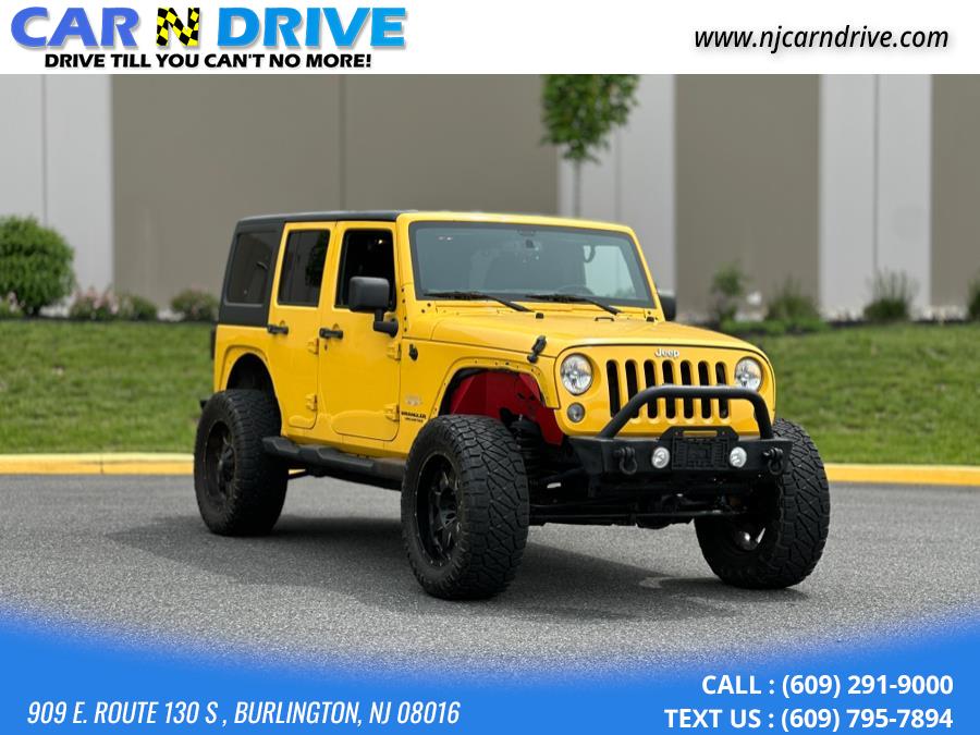 2015 Jeep Wrangler Unlimited Sahara 4WD, available for sale in Burlington, New Jersey | Car N Drive. Burlington, New Jersey 2015 Jeep Wrangler Unlimited Sahara 4WD, available for sale in Burlington, New Jersey | Car N Drive. Burlington, New Jersey