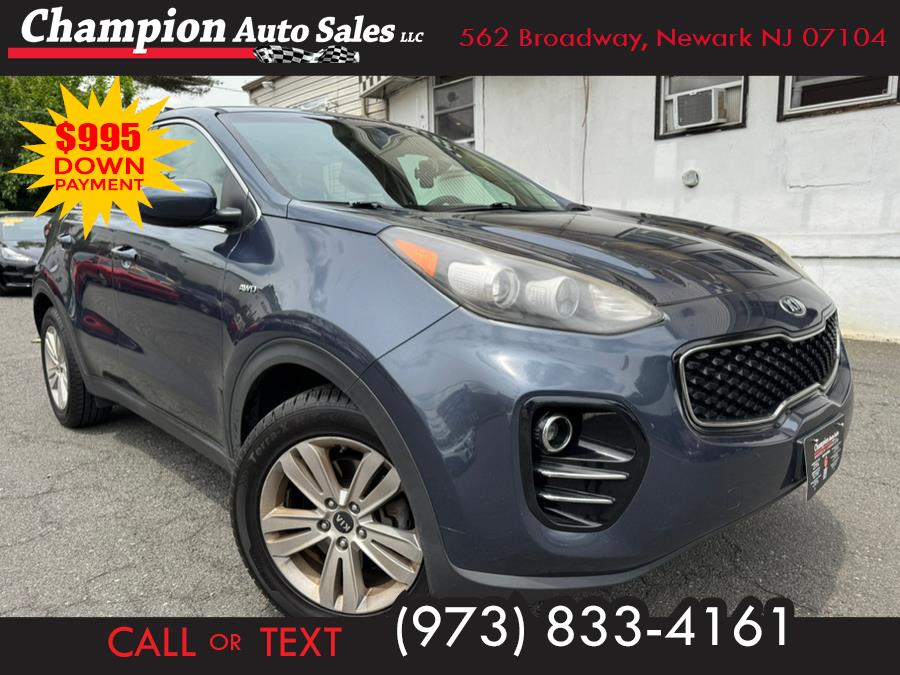 2017 Kia Sportage LX AWD, available for sale in Newark, New Jersey | Champion Auto Sales. Newark, New Jersey