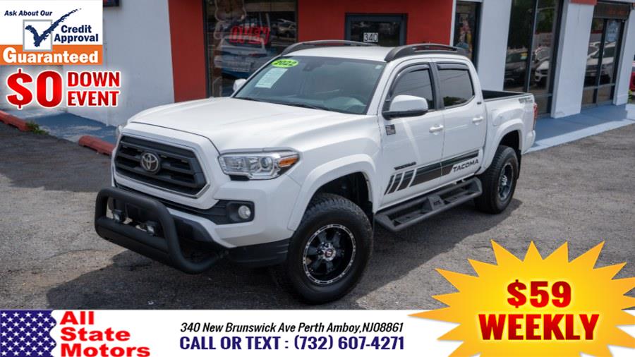 2022 Toyota Tacoma 2WD SR5 Double Cab 5'' Bed V6 AT (Natl), available for sale in Perth Amboy, New Jersey | All State Motor Inc. Perth Amboy, New Jersey 2022 Toyota Tacoma 2WD SR5 Double Cab 5'' Bed V6 AT (Natl), available for sale in Perth Amboy, New Jersey | All State Motor Inc. Perth Amboy, New Jersey