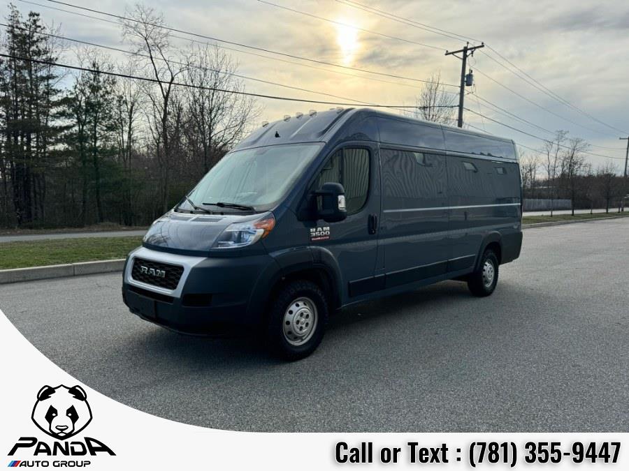 2019 Ram ProMaster Cargo Van 3500 High Roof 159" WB EXT, available for sale in Abington, Massachusetts | Panda Auto Group. Abington, Massachusetts 2019 Ram ProMaster Cargo Van 3500 High Roof 159" WB EXT, available for sale in Abington, Massachusetts | Panda Auto Group. Abington, Massachusetts