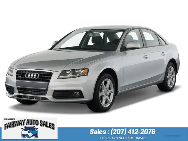 2012 Audi A4 4dr Sdn Auto quattro 2.0T Premium Plus, available for sale in Hancock, Maine | Fairway Auto Sales. Hancock, Maine 2012 Audi A4 4dr Sdn Auto quattro 2.0T Premium Plus, available for sale in Hancock, Maine | Fairway Auto Sales. Hancock, Maine