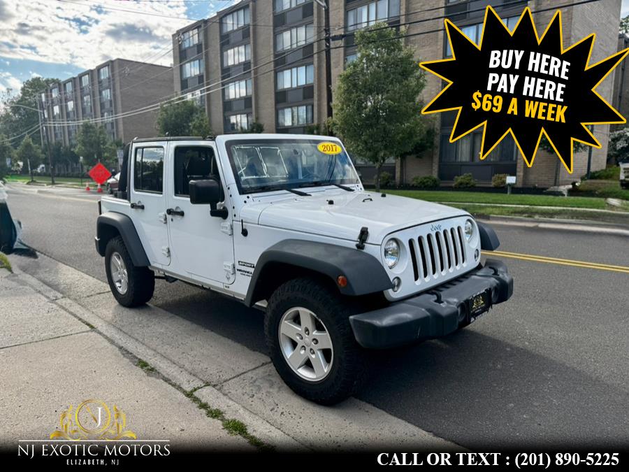 2017 Jeep Wrangler Unlimited Sport 4x4, available for sale in Elizabeth, New Jersey | NJ Exotic Motors. Elizabeth, New Jersey 2017 Jeep Wrangler Unlimited Sport 4x4, available for sale in Elizabeth, New Jersey | NJ Exotic Motors. Elizabeth, New Jersey