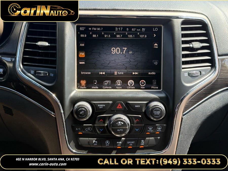 2016 Jeep Grand Cherokee RWD 4dr Overland, available for sale in Santa Ana, California | Carin Auto. Santa Ana, California 2016 Jeep Grand Cherokee RWD 4dr Overland, available for sale in Santa Ana, California | Carin Auto. Santa Ana, California