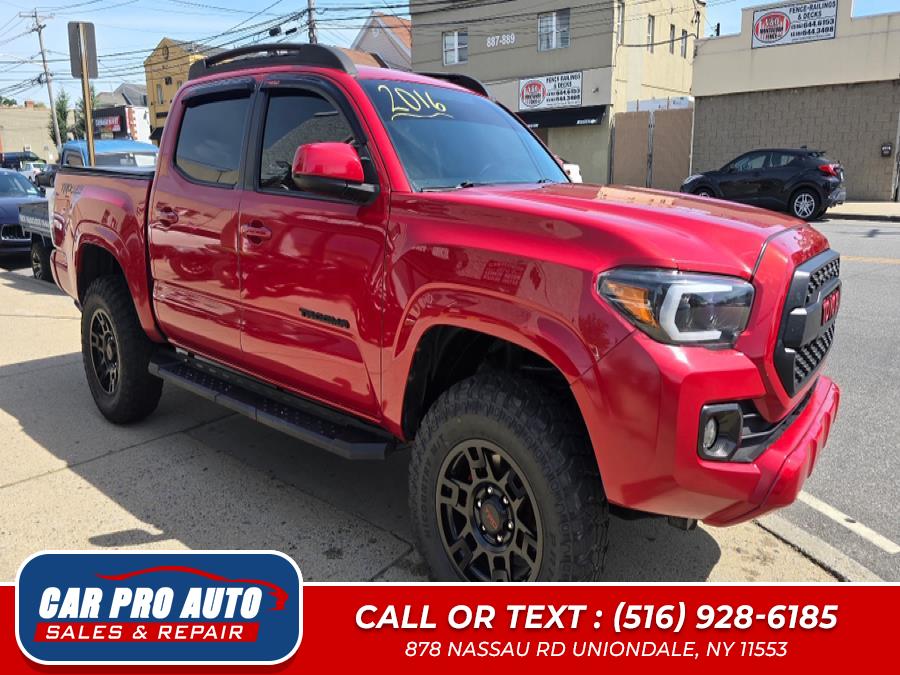 2016 Toyota Tacoma 4WD Double Cab V6 MT TRD Sport (Natl), available for sale in Uniondale, New York | Car Pro Auto. Uniondale, New York 2016 Toyota Tacoma 4WD Double Cab V6 MT TRD Sport (Natl), available for sale in Uniondale, New York | Car Pro Auto. Uniondale, New York
