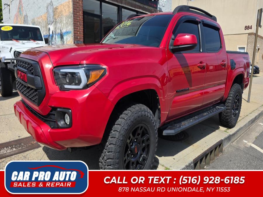 2016 Toyota Tacoma 4WD Double Cab V6 MT TRD Sport (Natl), available for sale in Uniondale, New York | Car Pro Auto. Uniondale, New York 2016 Toyota Tacoma 4WD Double Cab V6 MT TRD Sport (Natl), available for sale in Uniondale, New York | Car Pro Auto. Uniondale, New York