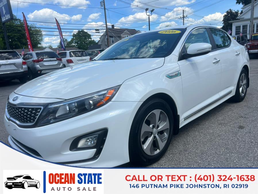 2016 Kia Optima Hybrid 4dr Sdn, available for sale in Johnston, Rhode Island | Ocean State Auto Sales. Johnston, Rhode Island 2016 Kia Optima Hybrid 4dr Sdn, available for sale in Johnston, Rhode Island | Ocean State Auto Sales. Johnston, Rhode Island