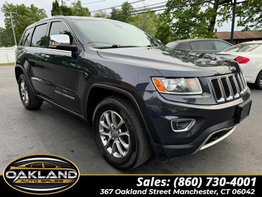 2014 Jeep Grand Cherokee 4WD 4dr Limited, available for sale in Manchester, Connecticut | Oakland Auto Sales. Manchester, Connecticut 2014 Jeep Grand Cherokee 4WD 4dr Limited, available for sale in Manchester, Connecticut | Oakland Auto Sales. Manchester, Connecticut