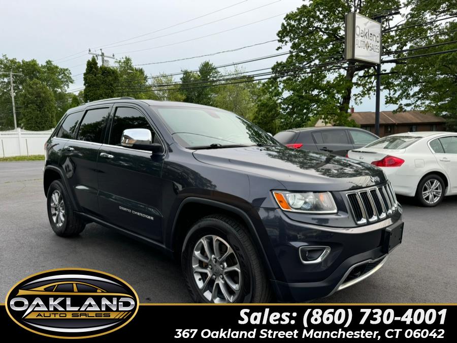 2014 Jeep Grand Cherokee 4WD 4dr Limited, available for sale in Manchester, Connecticut | Oakland Auto Sales. Manchester, Connecticut 2014 Jeep Grand Cherokee 4WD 4dr Limited, available for sale in Manchester, Connecticut | Oakland Auto Sales. Manchester, Connecticut